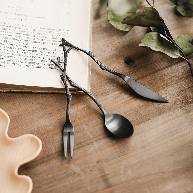 Vintage Collectible Spoons - Set Peralatan Makan Buah dan Dessert