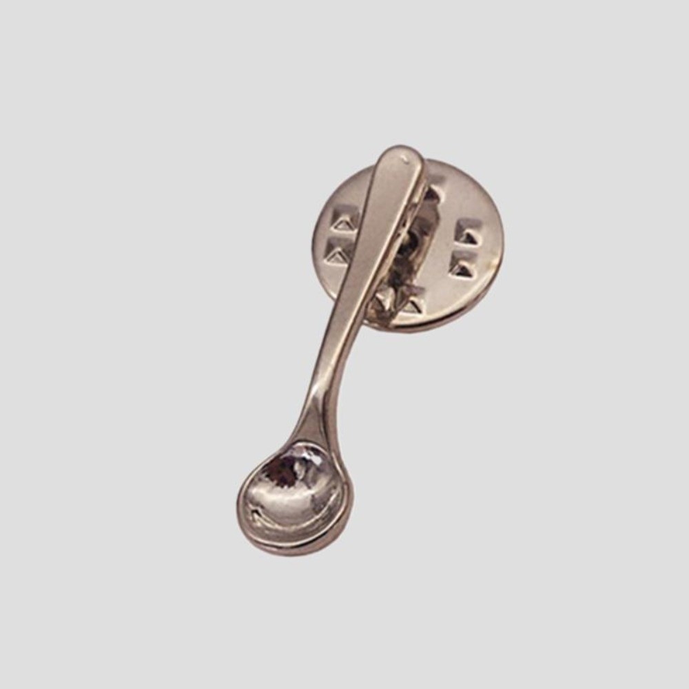 Vintage Collectible Spoons - Bros Pin Sendok Kopi Desain Lucu