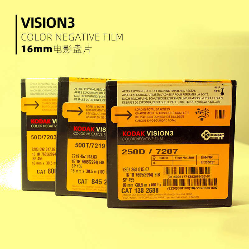 Super 8 Film Reel - Klasik 1/3 Buah Film Kodak Vision3