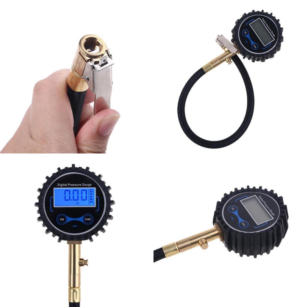 Analog Meter Gauge - Pengukur Tekanan Ban dengan Deflasi Chuck