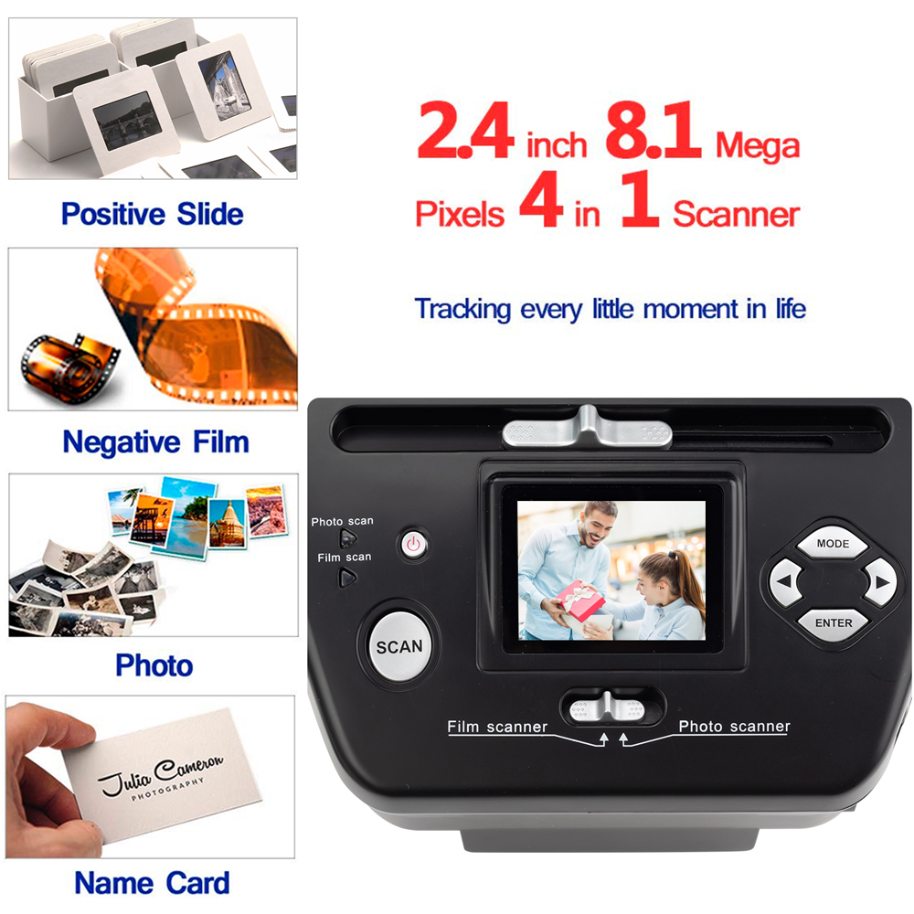 Pemindai Film 16MP foto Digita - Super 8 Film Reel ulasan dan harga