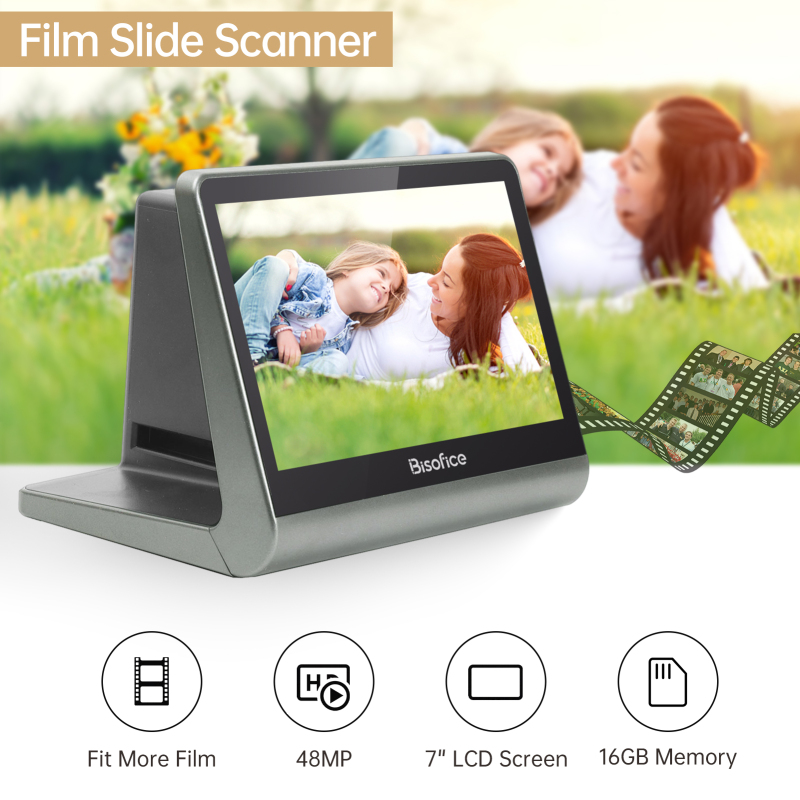 Pemindai geser Film bicoice un - Super 8 Film Reel ulasan dan harga