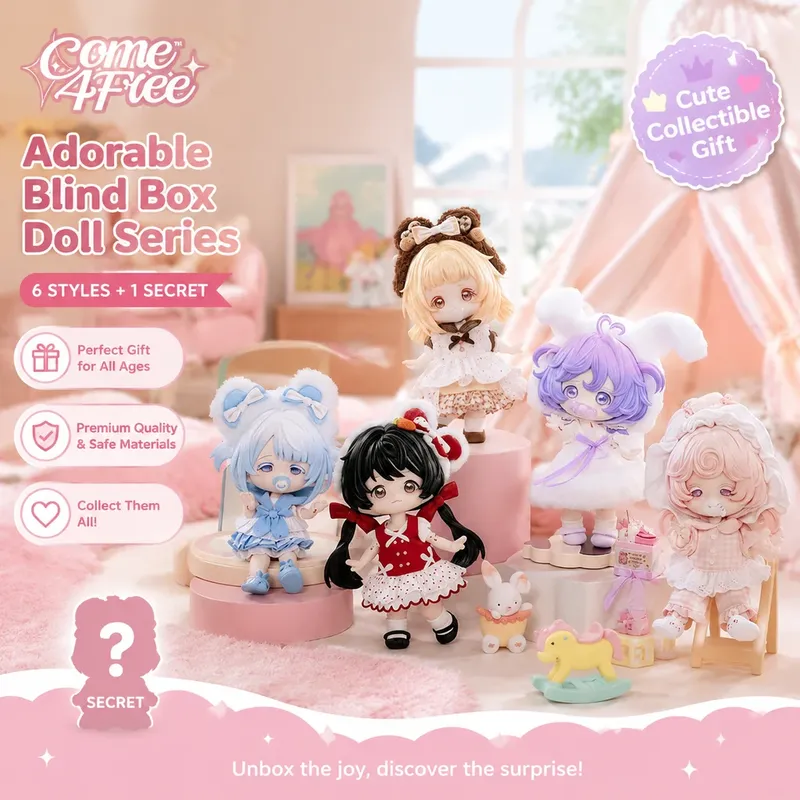 Come4free Blind Box Series Bjd - Collectible & Vintage Dolls For Christmas ulasan dan harga