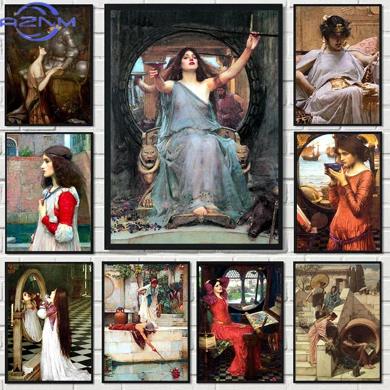 Lukisan Kanvas Gambar Seni Din - Vintage Collectible Posters ulasan dan harga