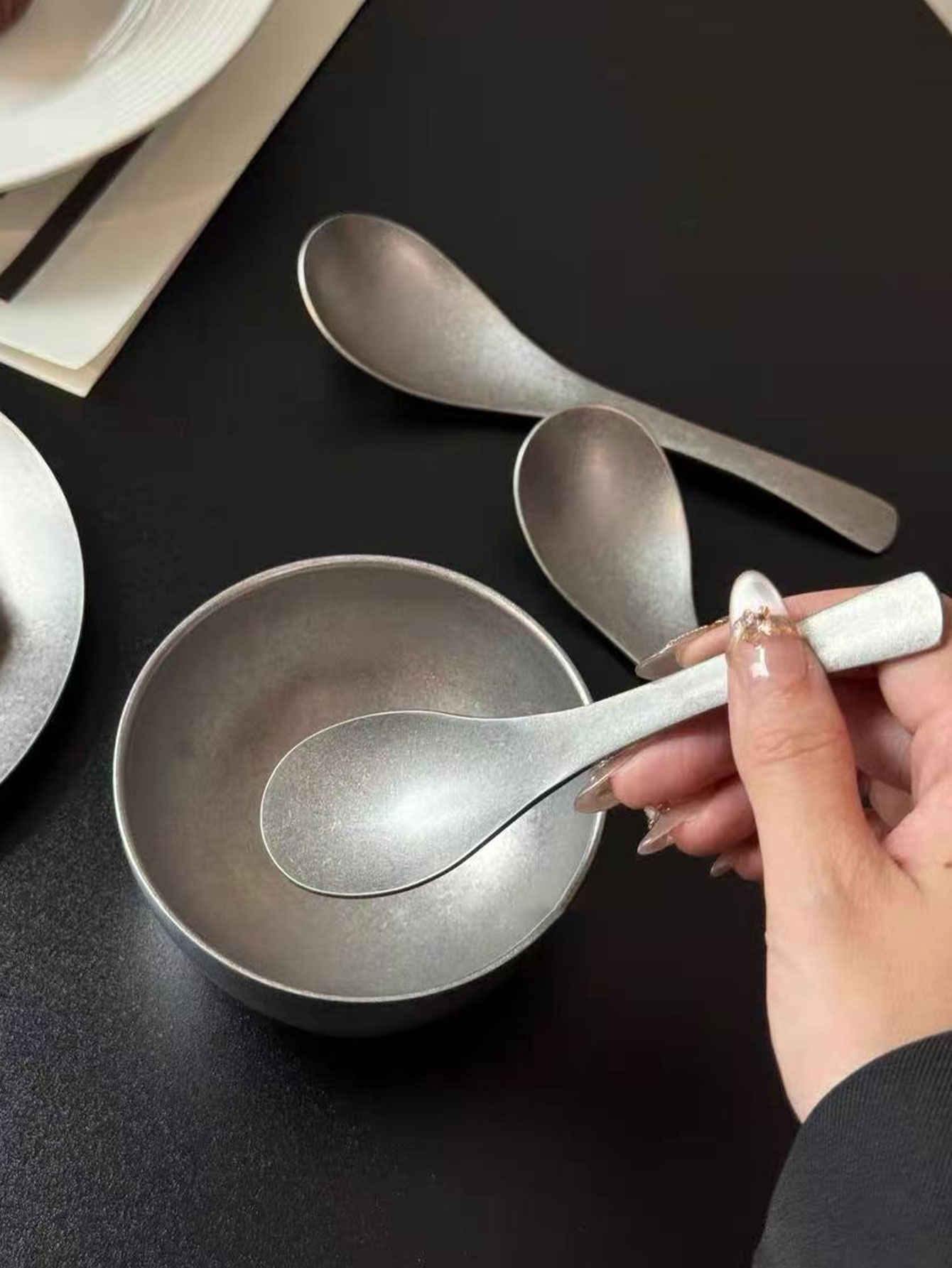 Set Sendok Bergaya Vintage, Se - Vintage Collectible Spoons ulasan dan harga