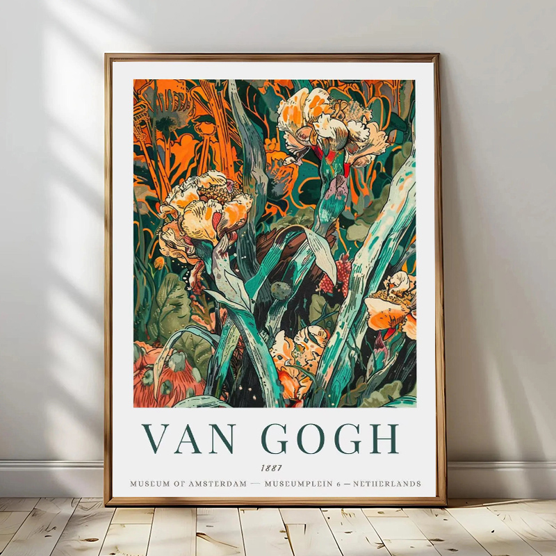 Koleksi Lukisan Van Gogh Vinta - Vintage Collectible Posters ulasan dan harga