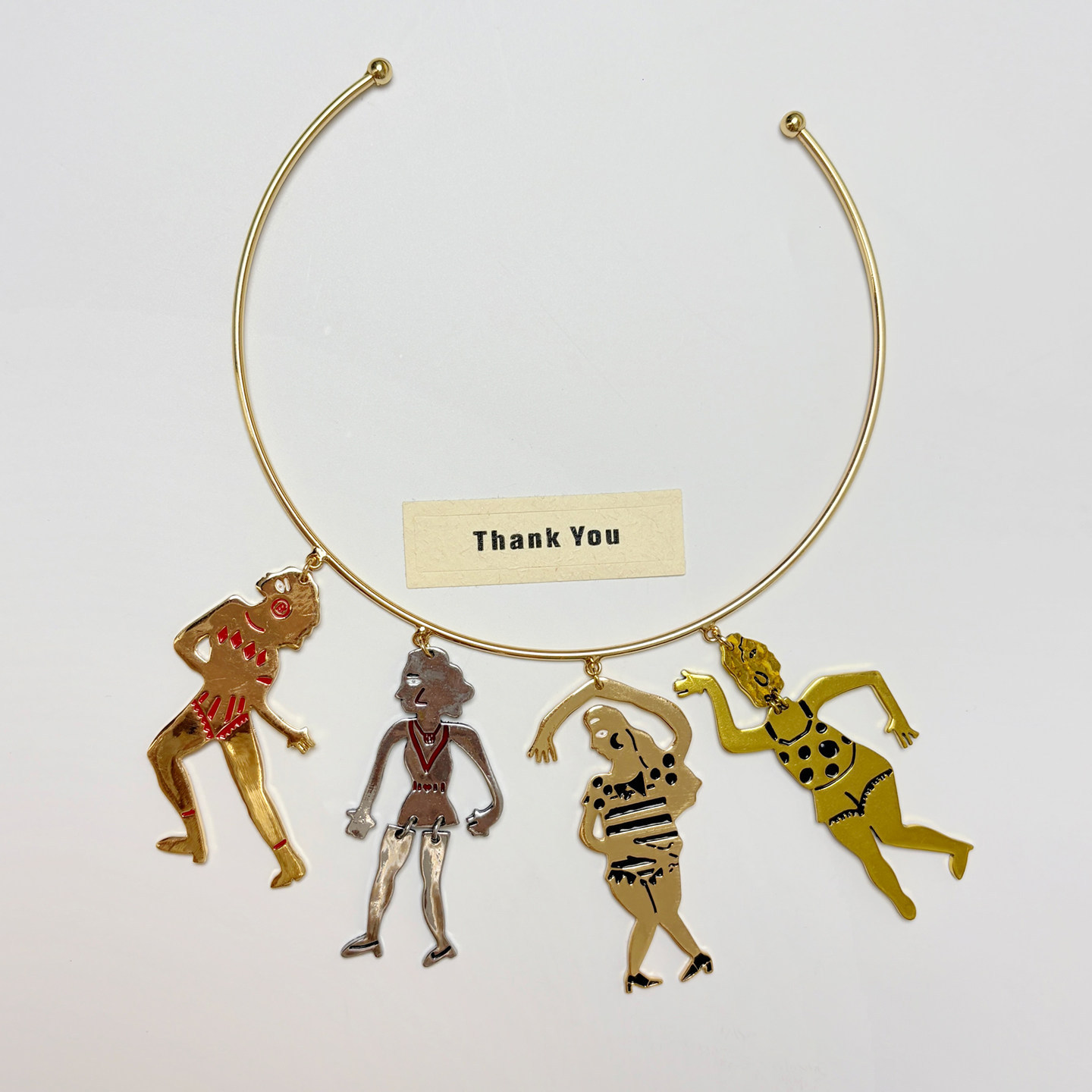 Kalung Liontin Figur Wanita Fl - Vintage Collectible Figures ulasan dan harga