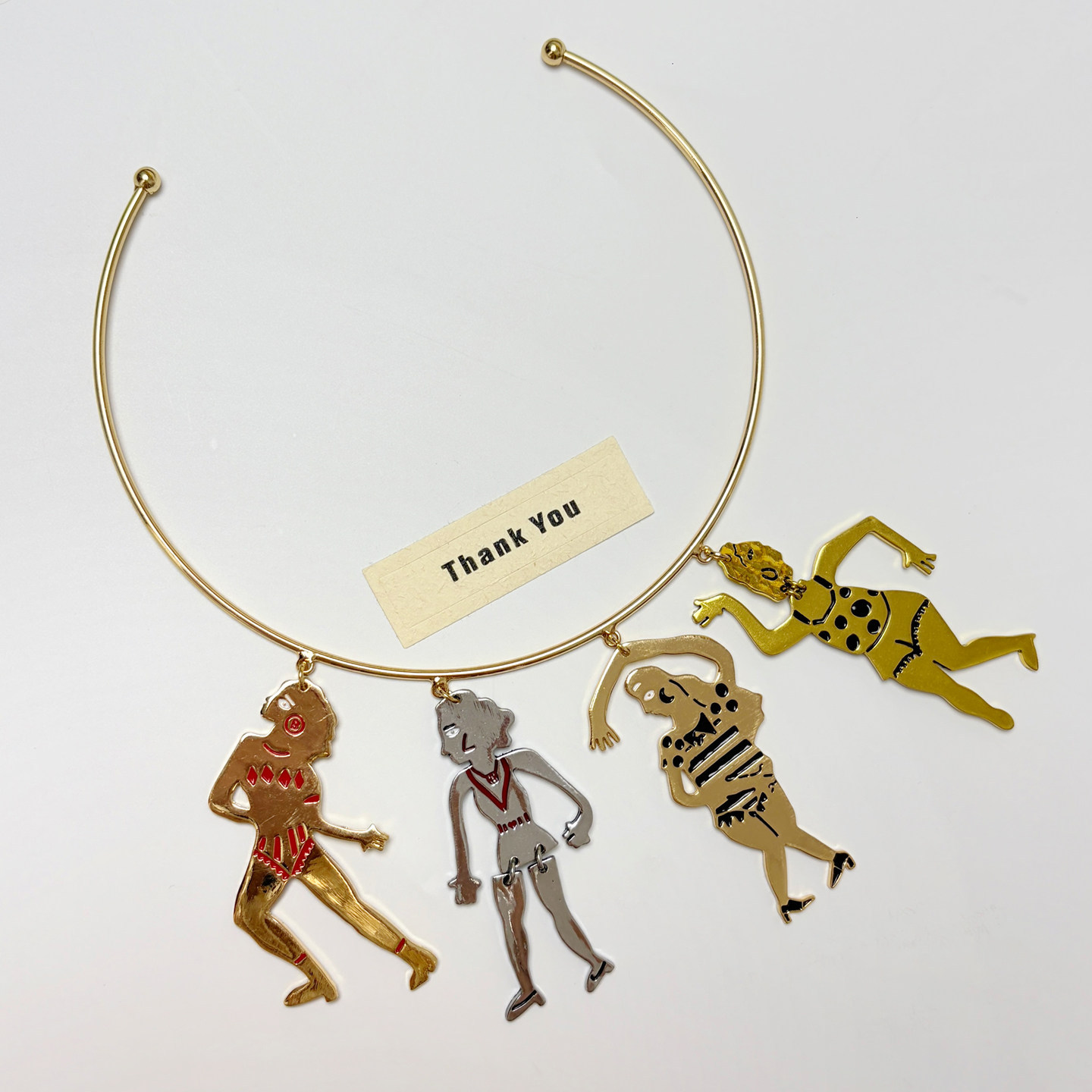 Kalung Liontin Figur Wanita Fl - Vintage Collectible Figures ulasan dan harga