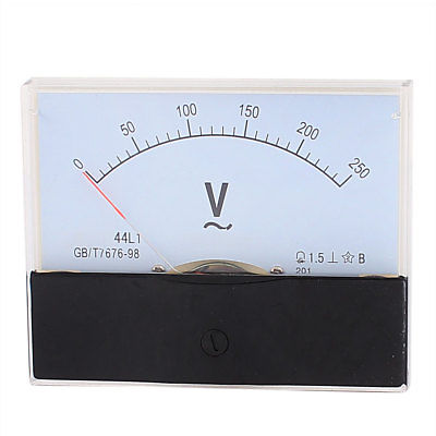 44L1 AC 0-250V Panel Analog Vo - Analog Meter Gauge ulasan dan harga