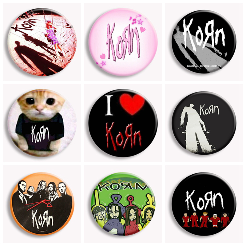 Hip Hop Korn musik Band klasik - Vintage Collectible Pins ulasan dan harga