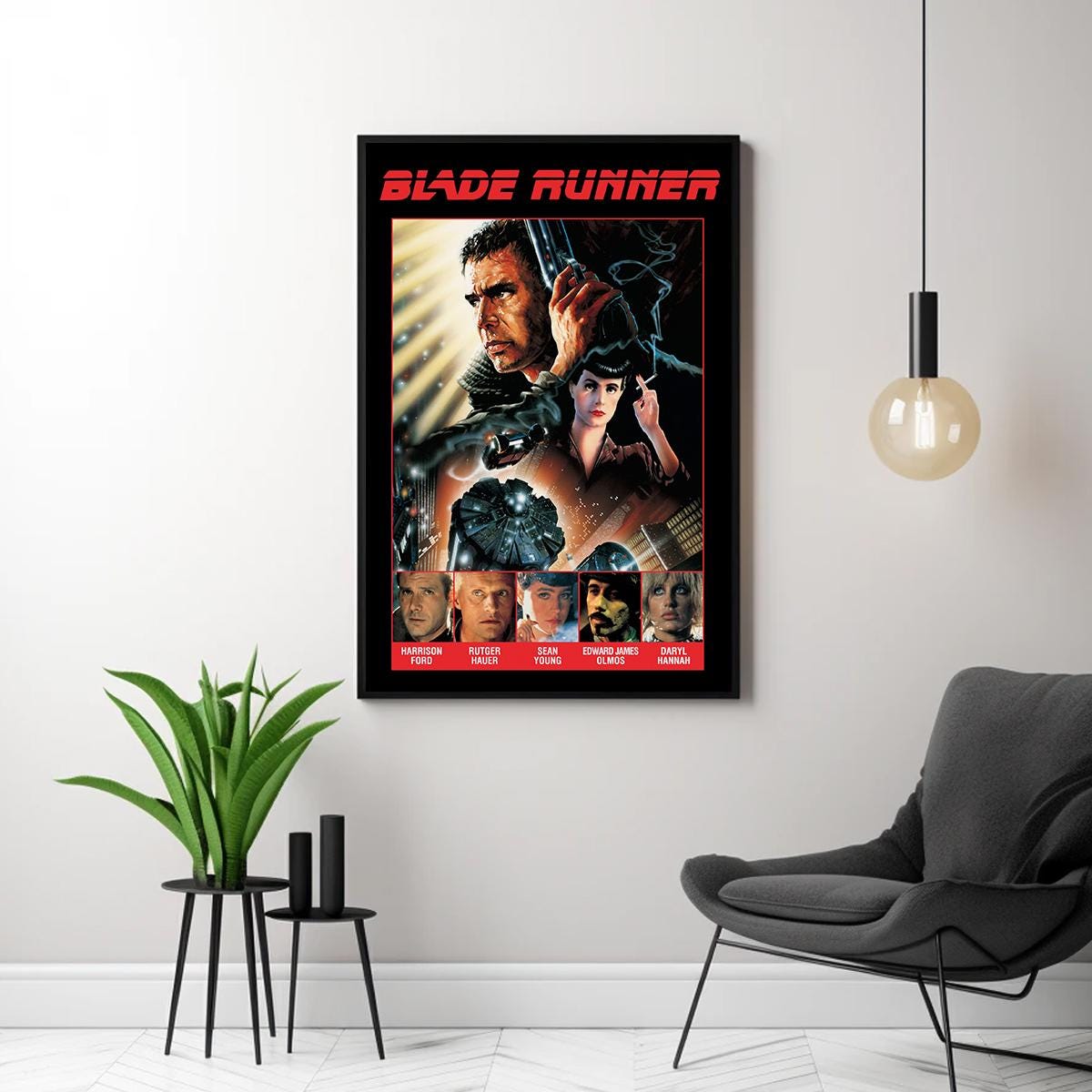 Poster Film Klasik Blade Runne - Vintage Cartoon Collectible ulasan dan harga