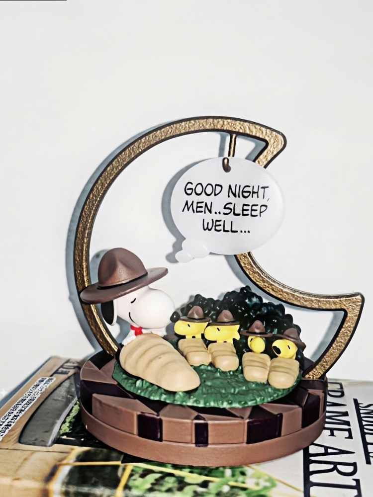 Figur Rement Snoopy Blind Box, - Vintage Collectible Figures ulasan dan harga