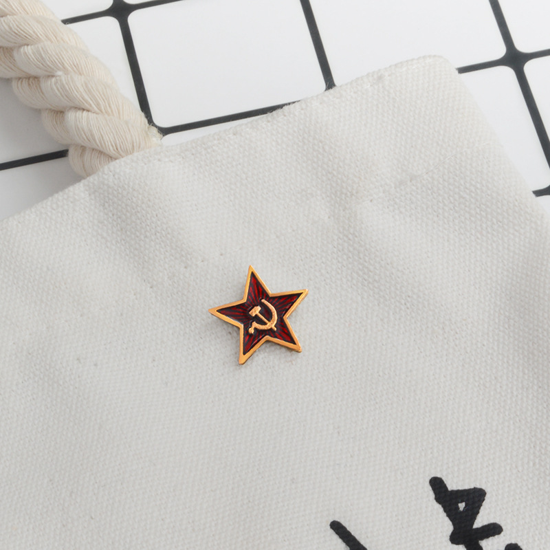 USSR lencana bintang merah pin - Vintage Collectible Pins ulasan dan harga