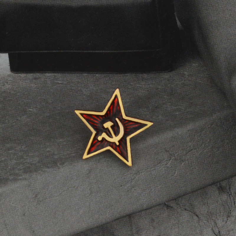 USSR lencana bintang merah pin - Vintage Collectible Pins ulasan dan harga