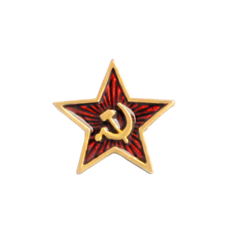 USSR lencana bintang merah pin - Vintage Collectible Pins ulasan dan harga