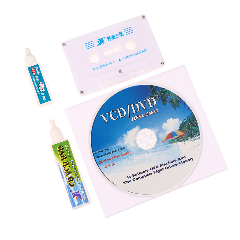 Pembersih Lensa Pemutar CD VCD - Cassette Tape Head ulasan dan harga