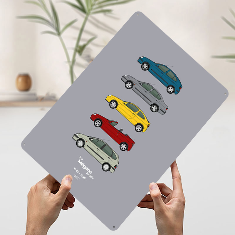 Koleksi Mobil Sport Megane 199 - Vintage Collectible Posters ulasan dan harga