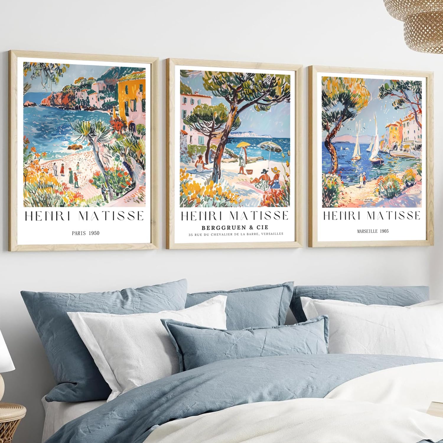 3 Buah/Set Koleksi Seni Dindin - Vintage Collectible Posters ulasan dan harga