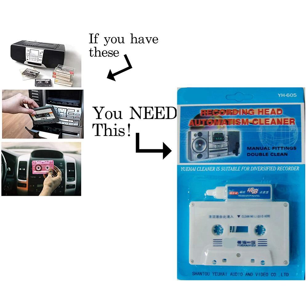 Kaset mobil, adaptor garis Aud - Cassette Tape Head ulasan dan harga