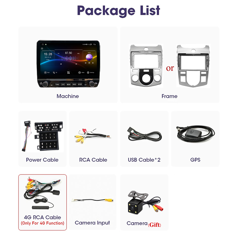 8G + 128G Android 14 Radio mob - Cassette Tape Head ulasan dan harga